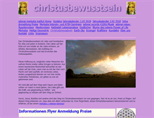 Tablet Screenshot of christusbewusstsein.de